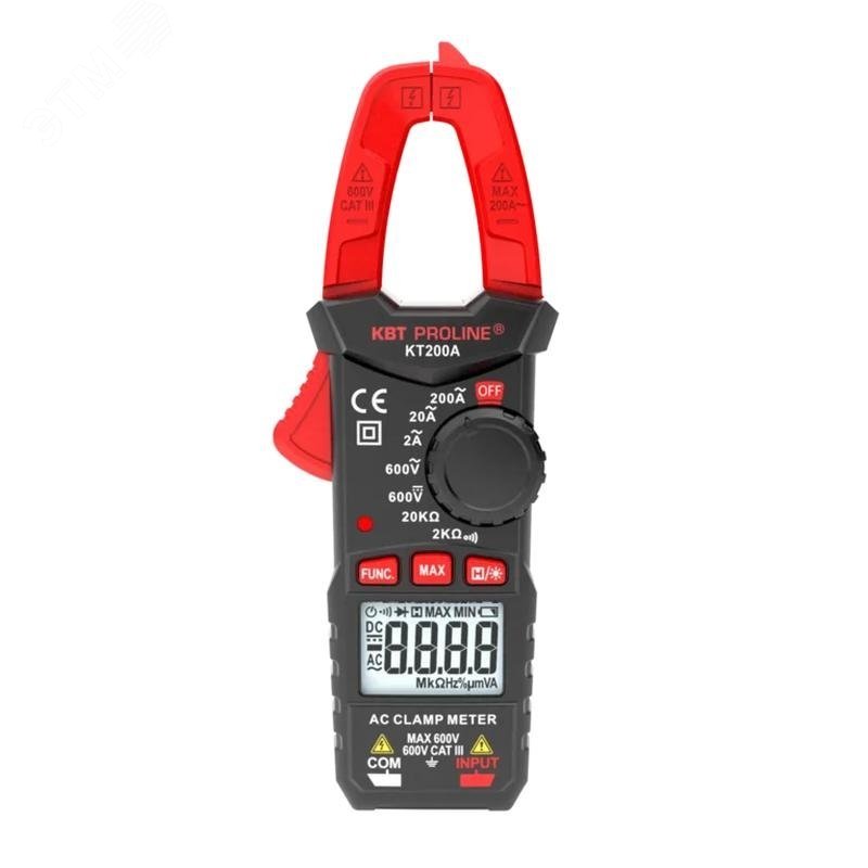 КТ 200А серия PROLINE - Токоизмерительные клещи