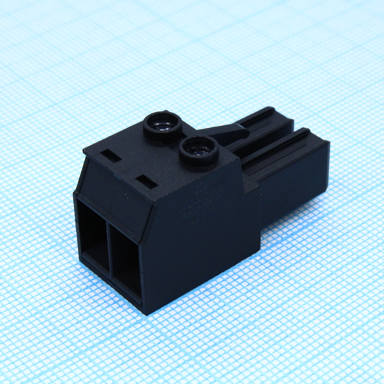 5EDGKH-7.62-02P-13-02 - Блок клеммный соединительный шаг 7.62мм 2контакта