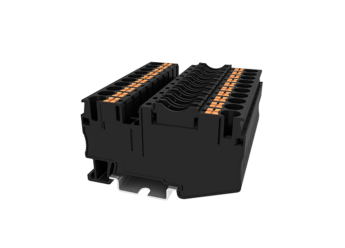 Предохранительная клемма TP6-FSI/F-BK - Предохранительная клемма, для авто предохр., тип фиксации провода: push-in, номинальное сечение: 6 мм кв., 25A, 400V, ширина: 8,2 мм, цвет: черный, тип монтажа: DIN 35