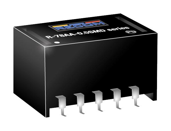 R-78AA3.3-0.5SMD - Преобразователь DC/DC на печатную плату выход 3.3В 0.5A 10-Pin DIP для поверхностного монтажа туба