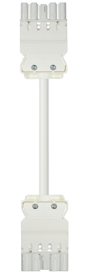 Соединитель GST18i5K1BS 25 60WS - Кабельная сборка, оконеченная вилочным разъемом GST18i5, и розеточным разъемом GST18i5, 5 полюсов, длина кабеля: 6 метров, сечение жил кабеля: 5х2,5 мм.кв., номинальное напряжение: 250V / 400V, номинальный ток: 20А, цвет 