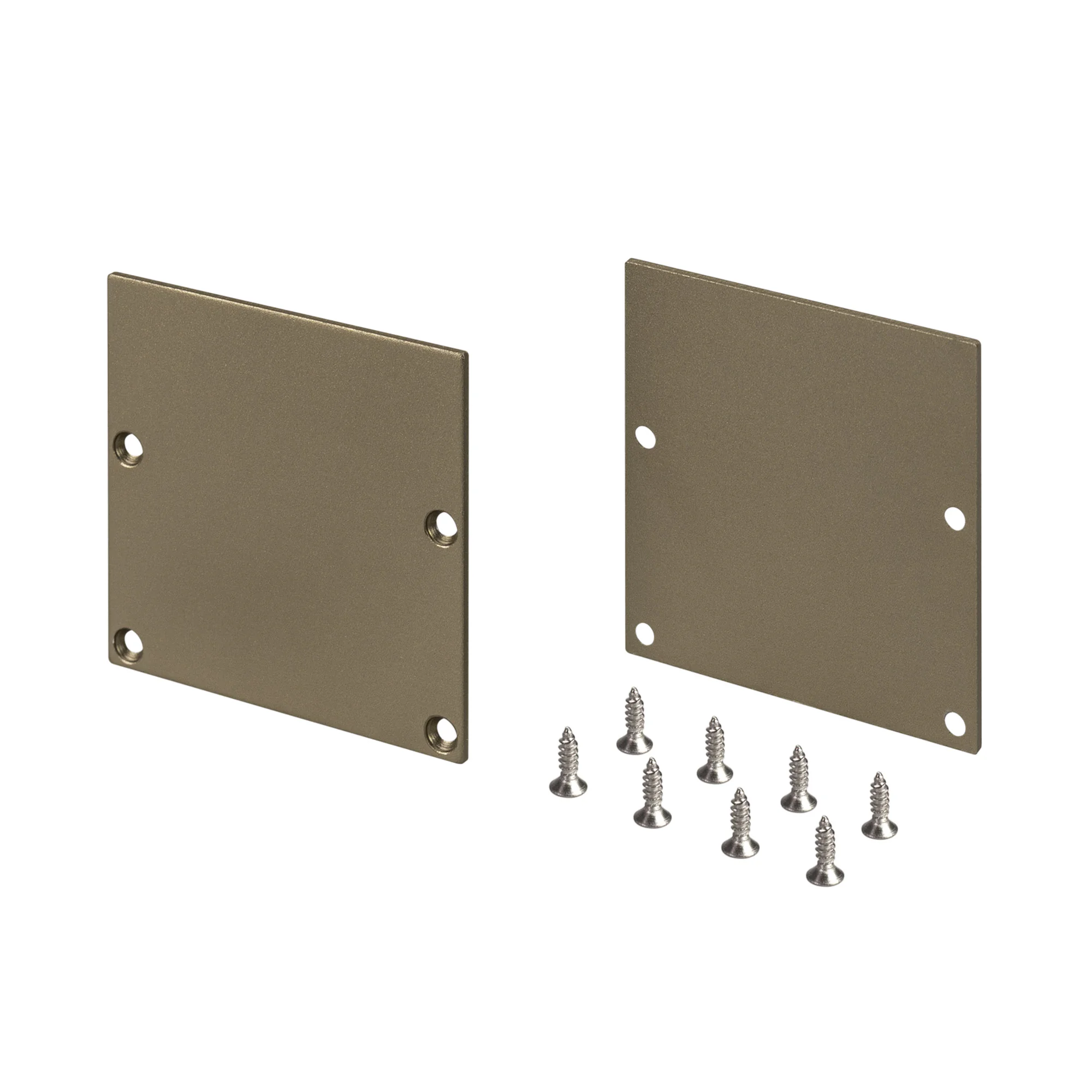 Заглушка SL-LINE-5050-LW OLIVE GREY глухая 038653 - Пара заглушек для профиля SL-LINE-5050-LW. Цвет - оливковый серый. В комплекте 2 заглушки, 8 шурупов. Цена за 1 комплект.