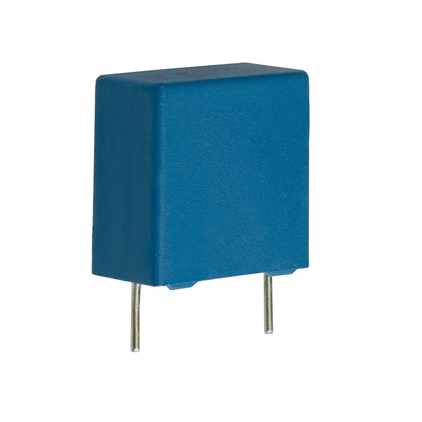 B81123C1222M189 - Конденсатор пленочный помехоподавляющий Y1 2200пФ 250В переменного тока ±20% (18 X 7 X 12.5мм) радиальные выводы 15мм 100°C автомобильного применения лента на катушке