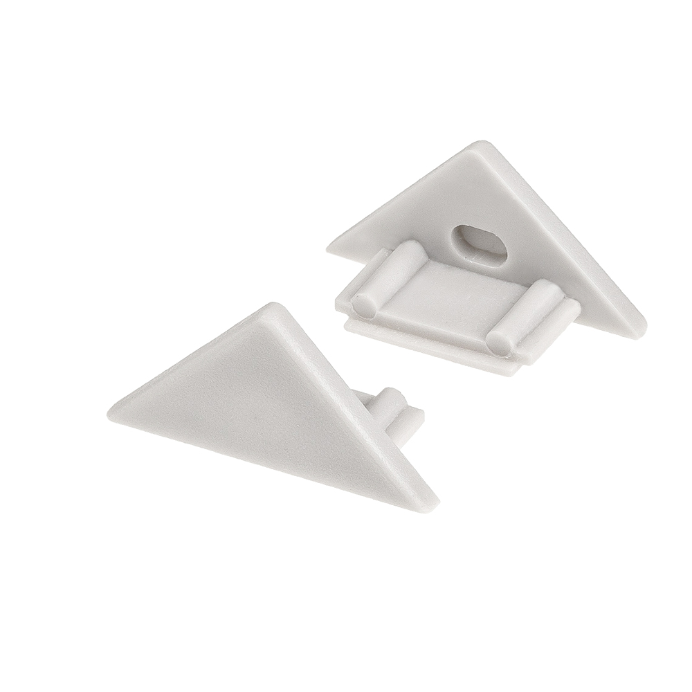 Заглушка CORNER-VF 017341 - Пластиковая заглушка для профиля CORNER-VF. В пакете 2шт, цена за 1шт.