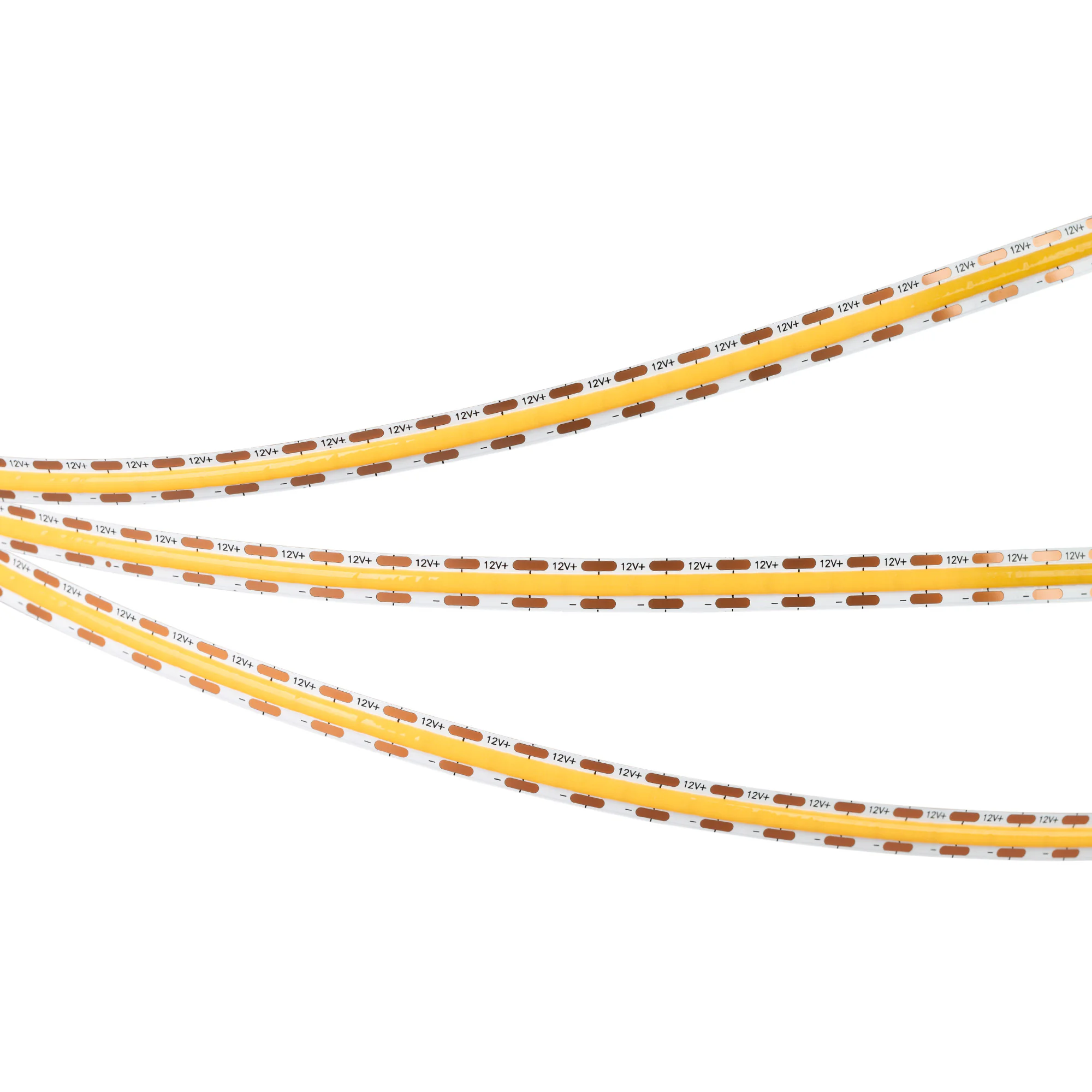 Лента COB-X400-8mm 12V Warm2700 (9 W/m, IP20, CSP, 2.5m) 039046 - Светодиодная лента COB-X400, открытая IP20. Светодиоды CSP, 400 шт/м (1000 шт на 2.5 м), белая плата, ширина 8 мм, скотч 3М. Цвет ТЕПЛЫЙ 2700K, цветопередача CRI>90, угол 170°. Питание 12 В