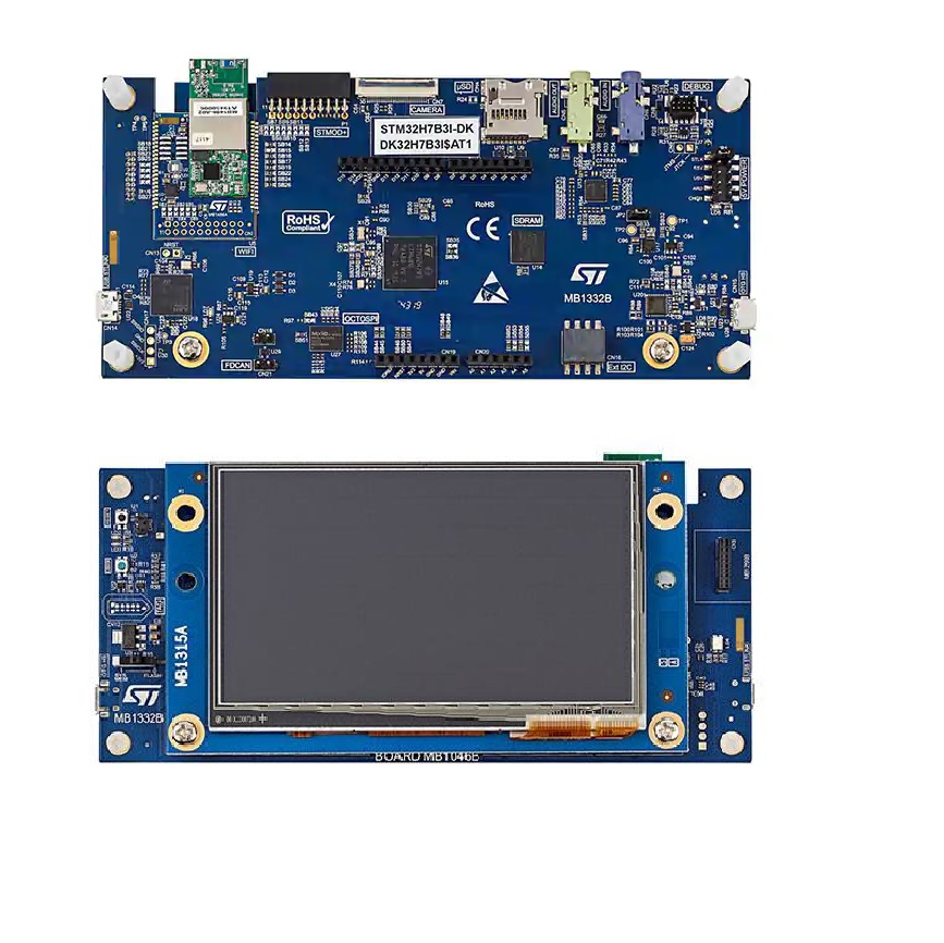 STM32H7B3I-DK - Плата отладочная для микроконтроллеров STM32H7B0xxQ/STM32H7B3xxQ с Флэш-памятью