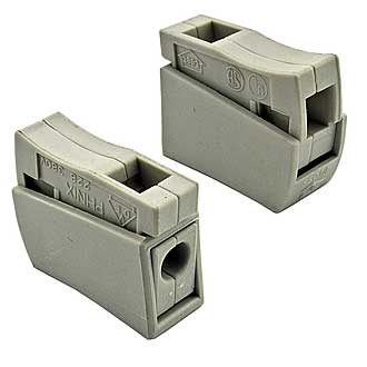 Клеммник (224-111) - Соединительная клемма для оперативного подключения светильников