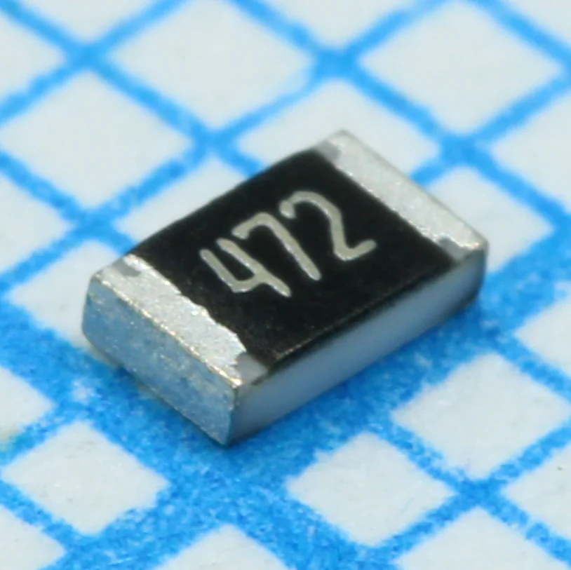 CRG0805J4K7 - Резистор толстопленочный 0805 4.7кОм ±5% 0.125Вт ±200ppm/°C для поверхностного монтажа литой