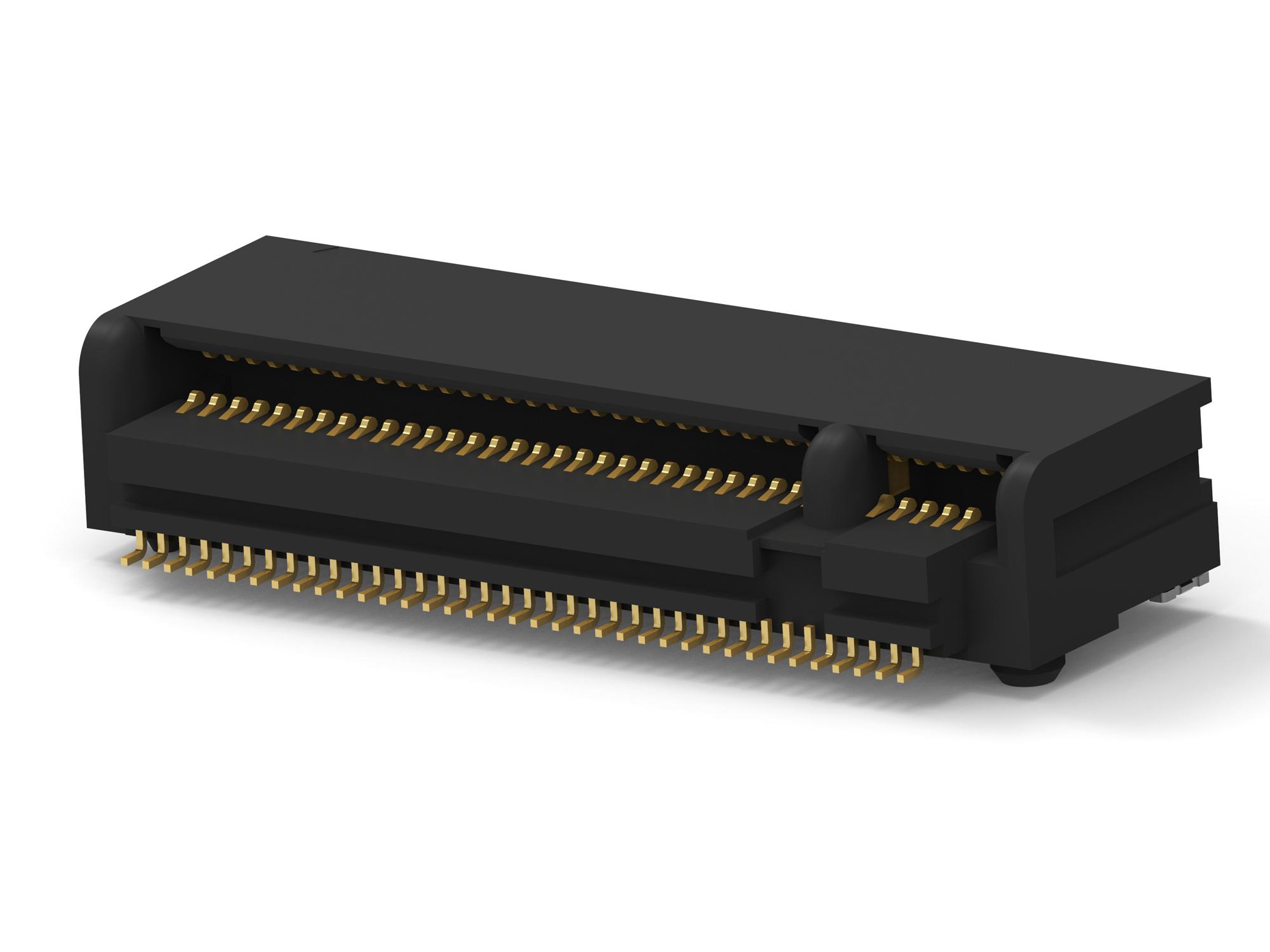 1-2199230-5 - Разъем Card Edge SKT 67 контактов 0.5мм для поверхностного монтажа лента на катушке