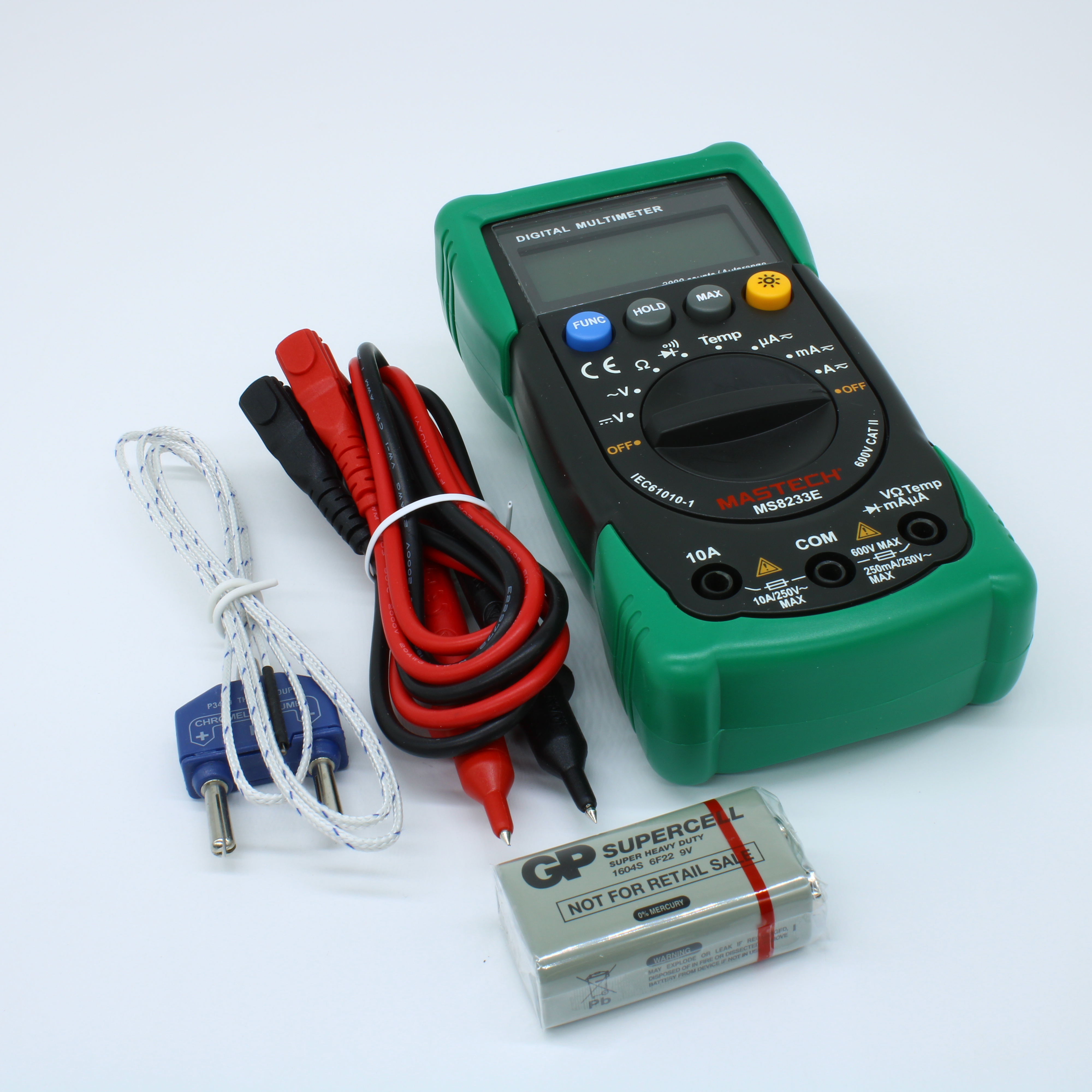 MS8233E - Мультиметр цифровой  с детектором напряжения