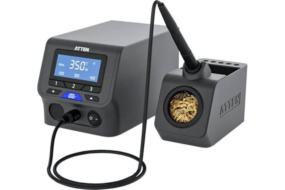 ST-9003D - Паяльная станция 90Вт, цифровая регулировка температуры 80°С - 500°С, тип жала T300-B