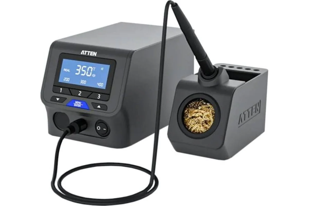 ST-1203D - Паяльная станция 120Вт, цифровая регулировка температуры 80°С - 500°С, тип жала T120-B