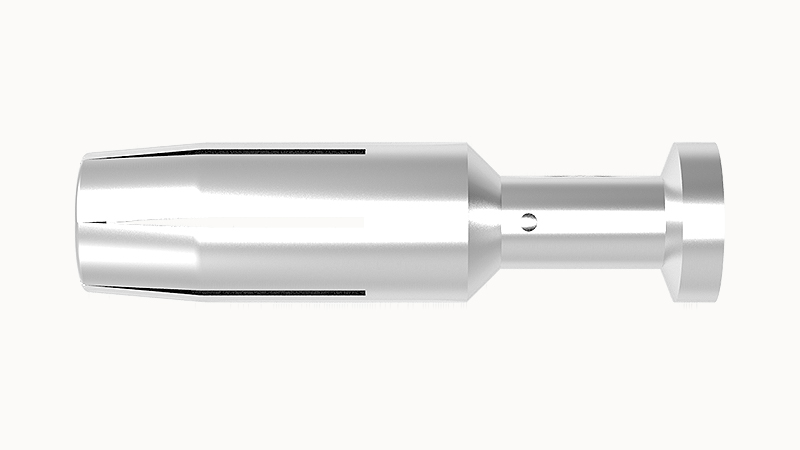 Розеточный обжимной контакт (Ag) 40A-SF-6.0 - Розеточный обжимной контакт, номинальный ток: 40A, номинальное сечение: 6,0 мм кв., тип покрытия контактов: серебро