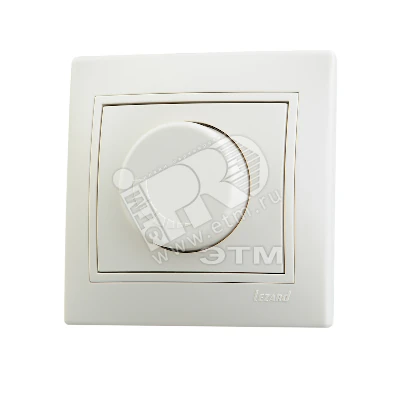 Светорегулятор СП 800Вт Mira крем./крем. 701-0303-115