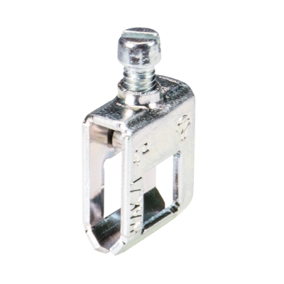 Зажим WAK4/1 - Рядная распределительная клемма, тип фиксации провода: винтовой, номинальное сечение: 4 мм кв., цвет: серый, тип монтажа: шина 6х6