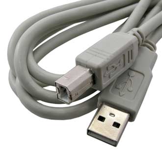 USB-B M  USB-A M 1.8M - Компьютерный шнур USB-A(m)-USB-B(m), 1.8 м, F