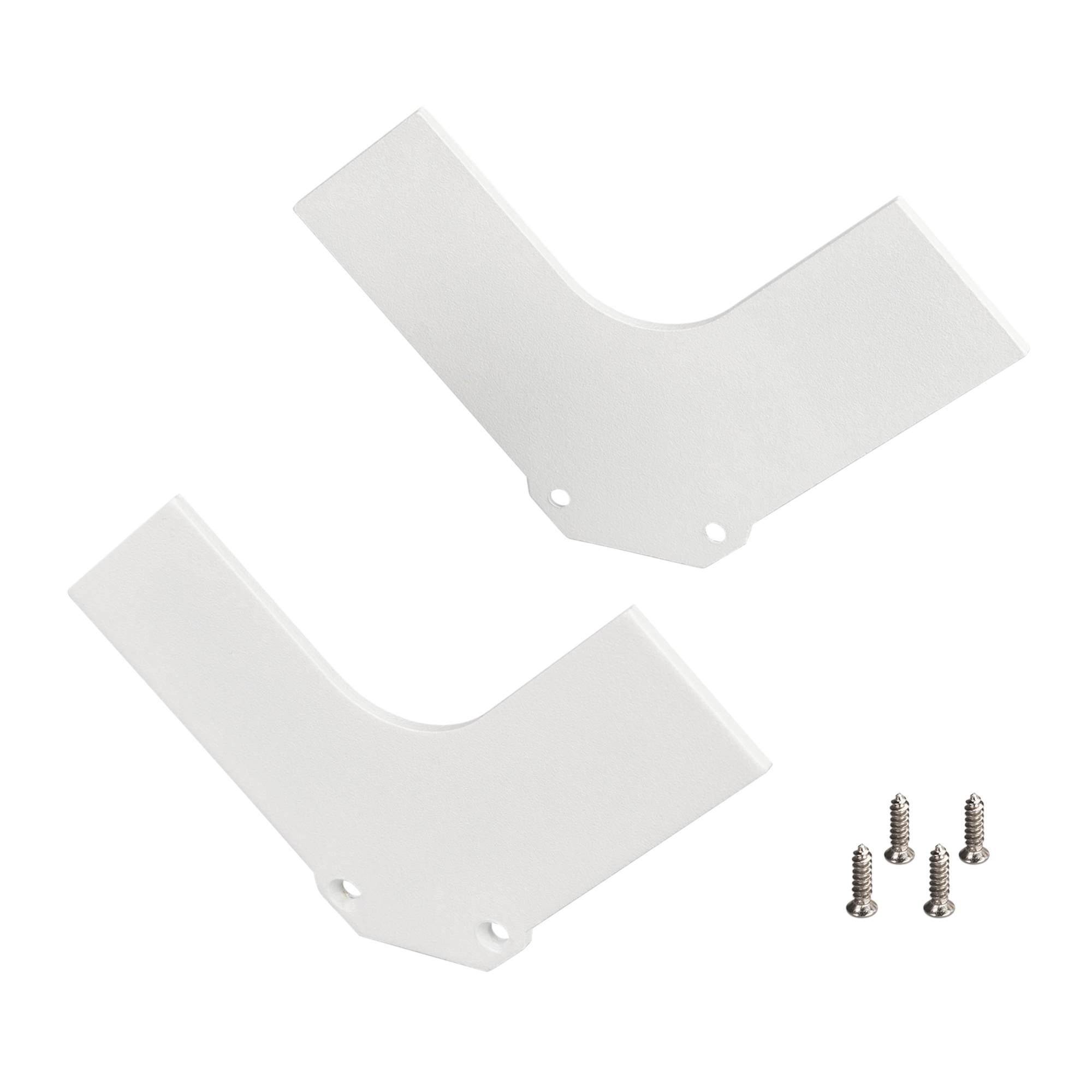 Заглушка ARH-V-DUAL-HID WHITE глухая 035647 - Пара заглушек для профиля ARH-CEIL REFLECT. В комплекте 2 заглушки без отверстия.