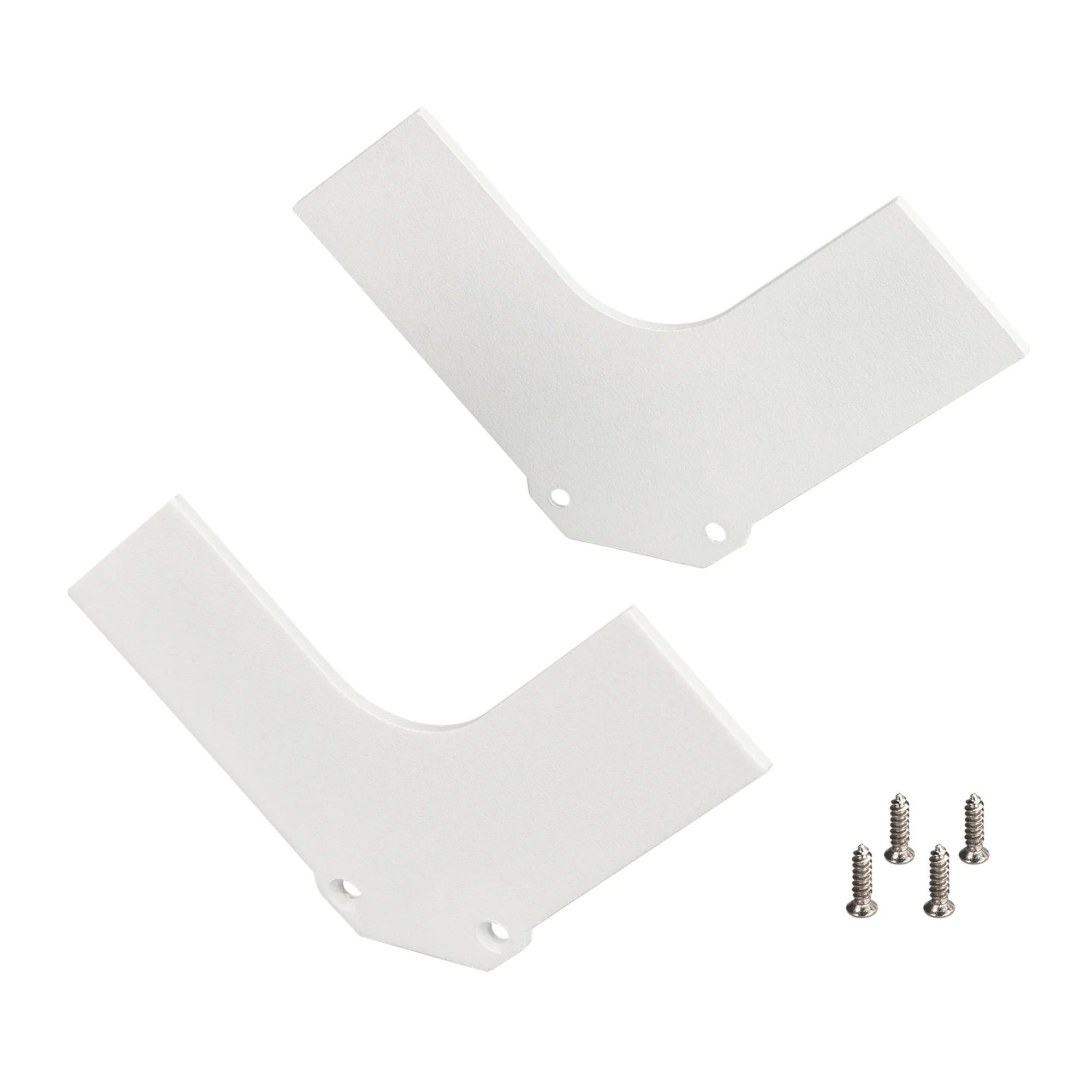 Заглушка ARH-V-DUAL-HID WHITE глухая 035647 - Пара заглушек для профиля ARH-CEIL REFLECT. В комплекте 2 заглушки без отверстия.