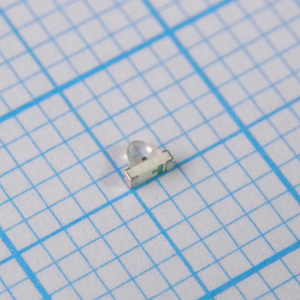 KPDA-1806SURCK - Светодиод smd 1,8х0,6мм/красный/630нм/1500-3600мкд/прозрачный/25°/угловой
