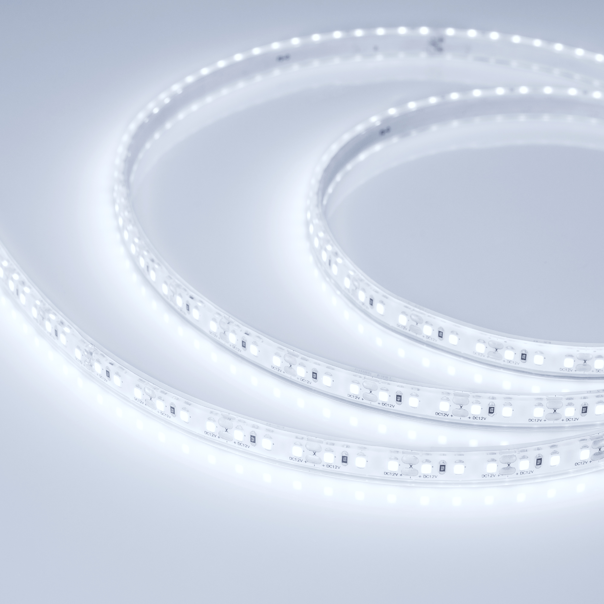 Лента герметичная RTW-PU-A120-10.5mm 12V Cool 8K (16.8 W/m, IP68, Wire 2m, 5m) 029595(3) - Светодиодная лента RTW-PU-A120, герметичная IP68 (PU-сплошной полиуретан), подходит для использования под водой на глубине до 2 м. Светодиоды SMD 2835, 120 шт/м (60