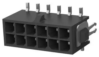 4-794633-2 - Соединитель питания 12 контакт(-ов) 3мм луженый прямой для поверхностного монтажа 12 терминала(-ов) 1 порт(-ов) лоток