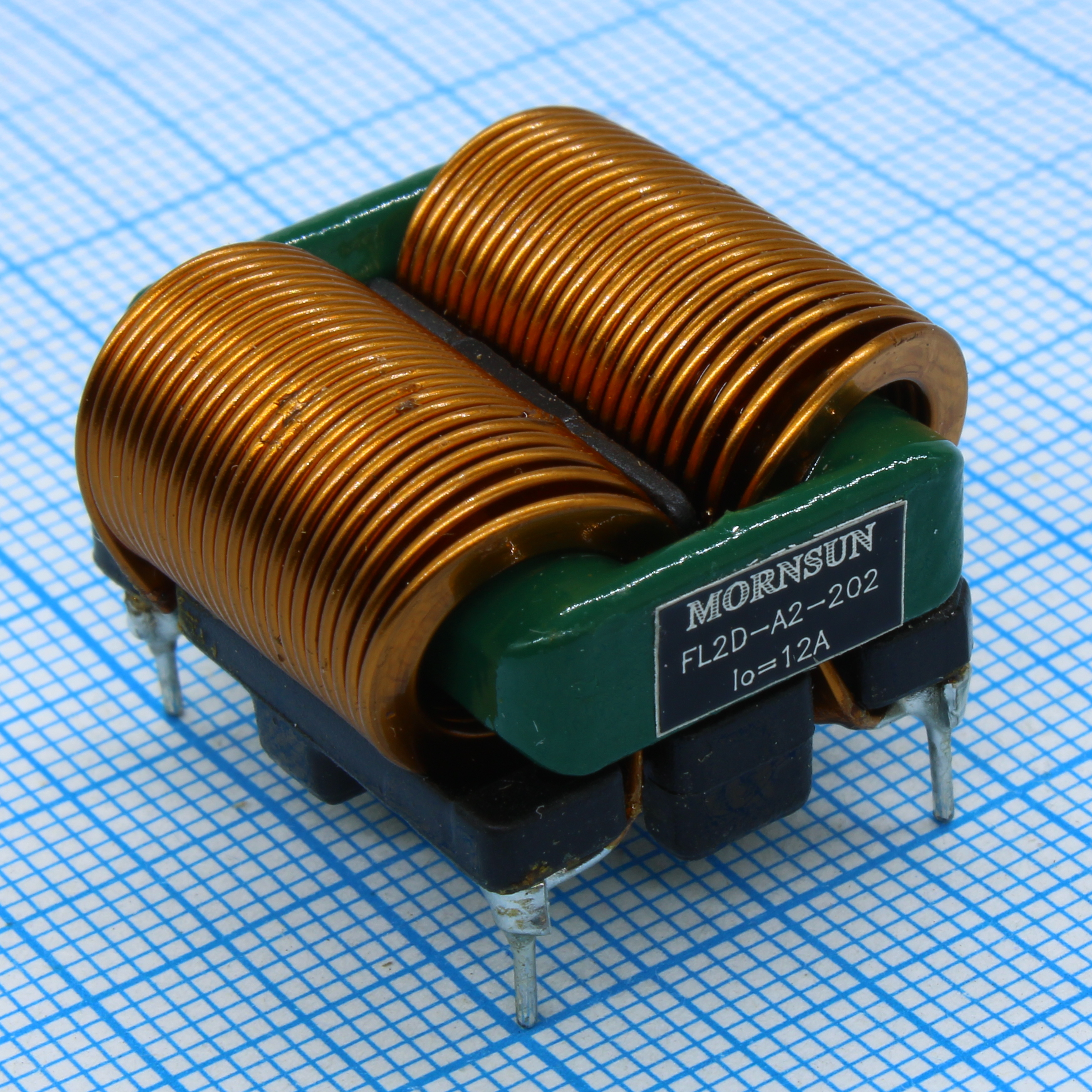 FL2D-A2-202 - Дроссель синфазный 2x2mH, 12A, 2x145mOhm, 26.5x25x16.5мм, -40…+105°С