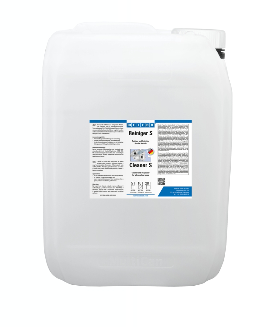 wcn15200010 - 10000348 WEICON Очиститель Cleaner S (10 л)