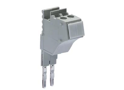 Тестовый адаптер PS WKC/F - Тестовый адаптер для клемм на DIN рейку, ширина 5 мм, цвет: серый