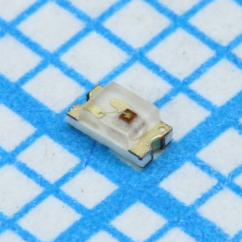L-C191YCT - Светодиод smd 1,6х0,8мм/желтый/588нм/4,5мкд/прозрачный/130°