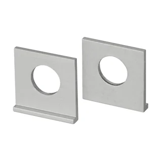 Проушина RING-ZM-SET 021821 - Комплект проушин для профилей КЛУС с узким пазом.  В комплекте две проушины, цена за комплект.