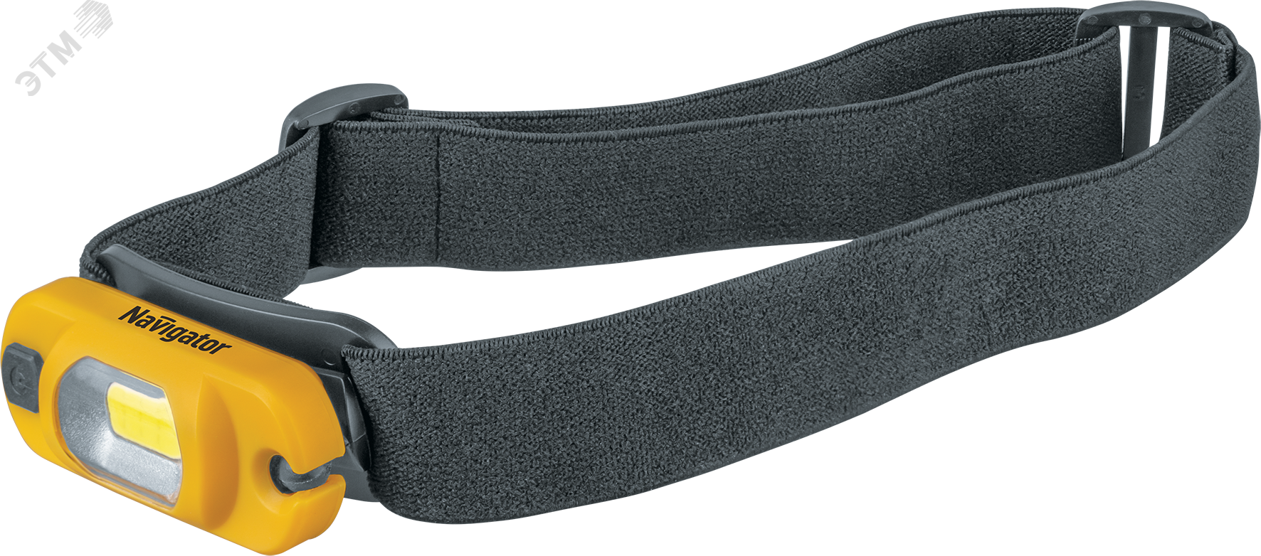 Фонарь светодиодный NPT-H19-ACCU 3Вт 1COB LED 120Лм 10м аккумуляторный поворотный налобный пластик 0.25 Ач 23025