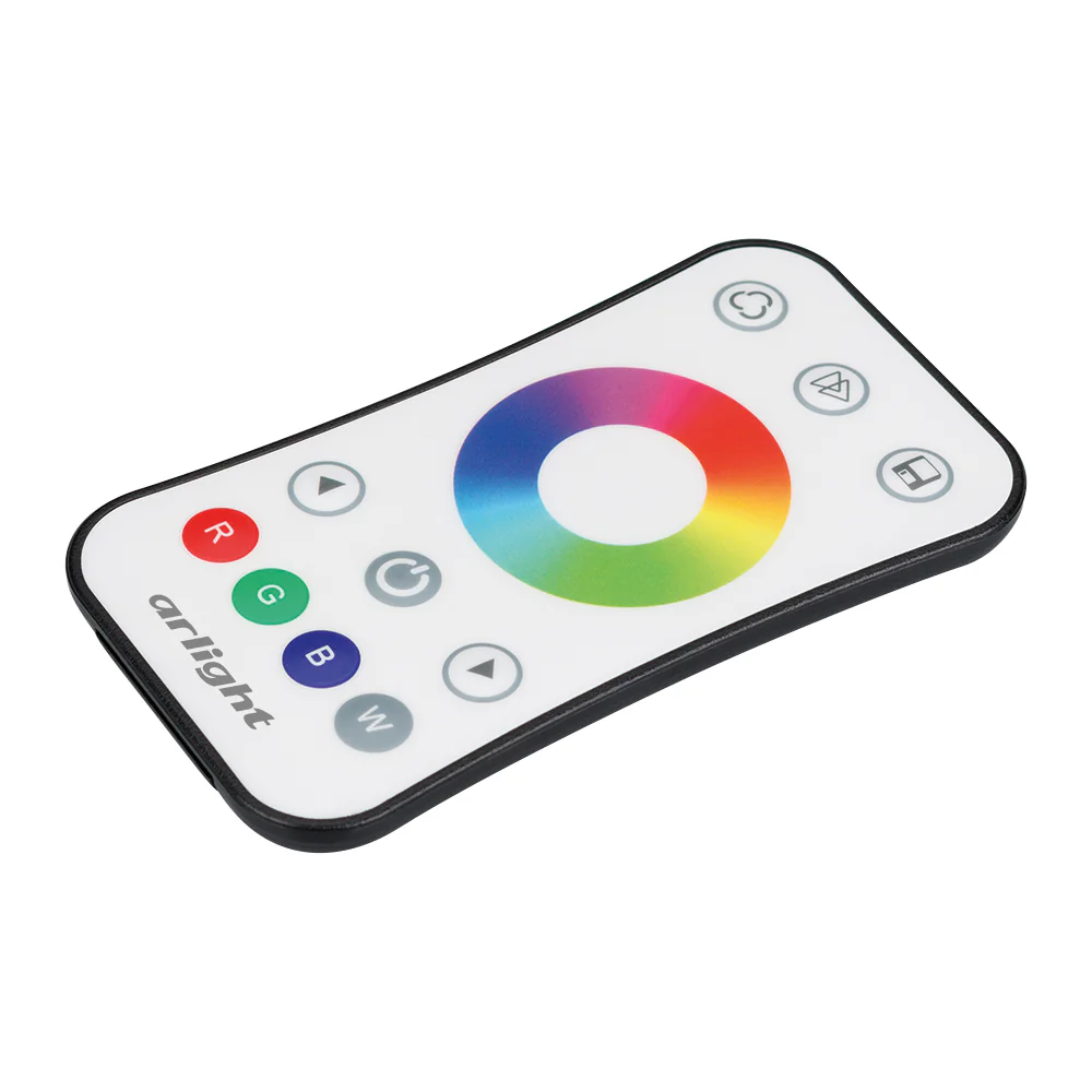 Пульт SMART-R14-RGBW 1 зона, 2.4G ARL, IP20 пластик, 5 лет
