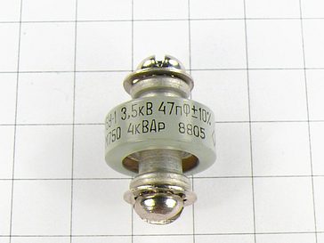 К15У-1А -3.5кВ-47пФ±10% -М750-4квар