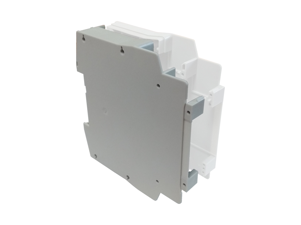 Боковая секция корпуса 01.004.5000.8 - Боковая секция корпуса для РЭА, габариты, Ш х В х Г (мм): 22,5 x 96,5 x 91,5 , пластик, цвет: желтый, серия wiebox STANDARD