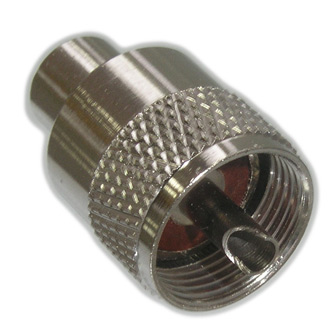 UHF-U59P - Разъем высокочастотный штекер UHF, накрутка на кабель RG59