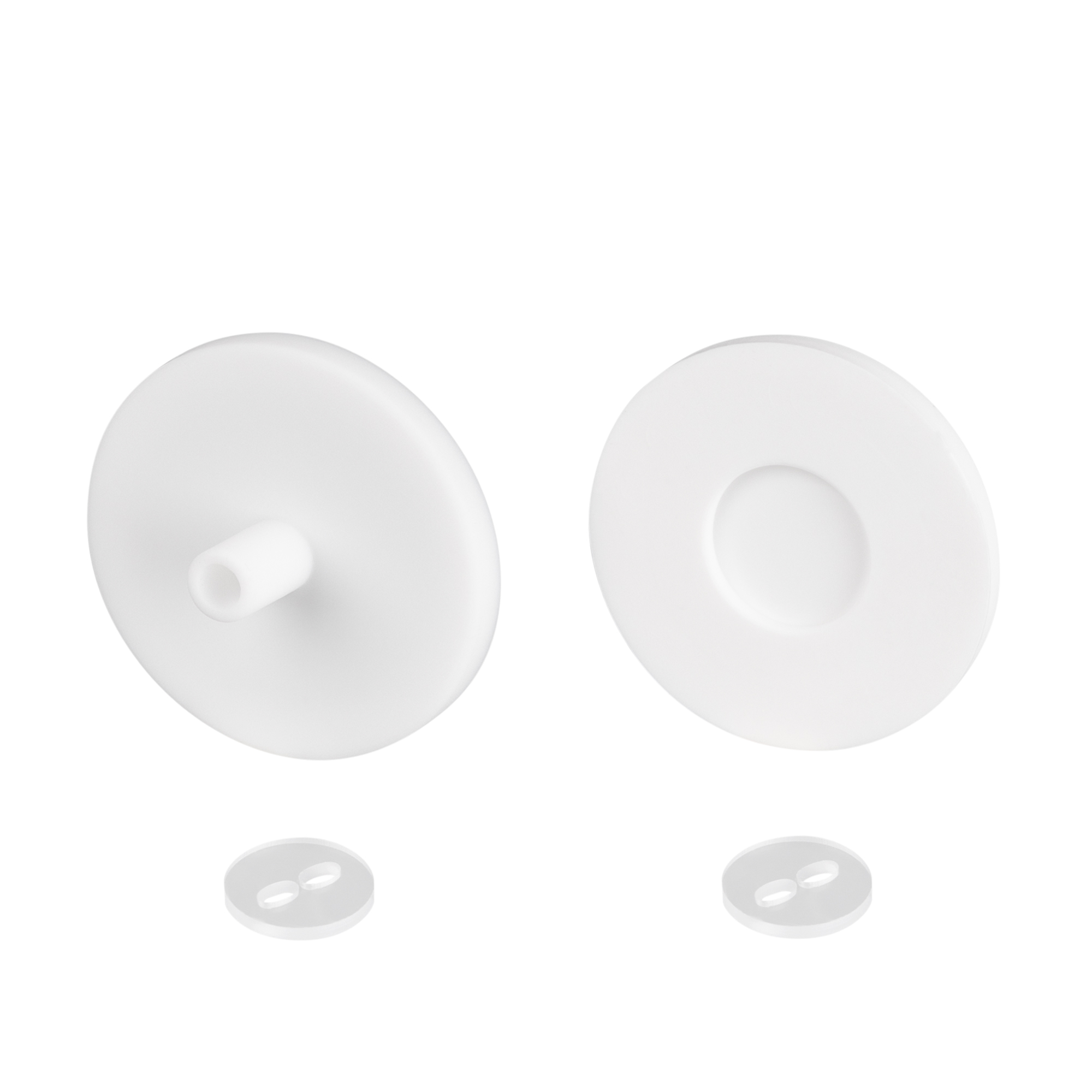 Заглушка ARL-MOONLIGHT-ROUND-40-CAP-TOP-S-SET-WH 048835 - Комплект заглушек для гибкого неона MOONLIGHT ROUND, диаметром 40мм, с прямым выводом кабеля. В комплекте заглушка с выводом под кабель питания и глухая заглушка. Использовать с герметиком.