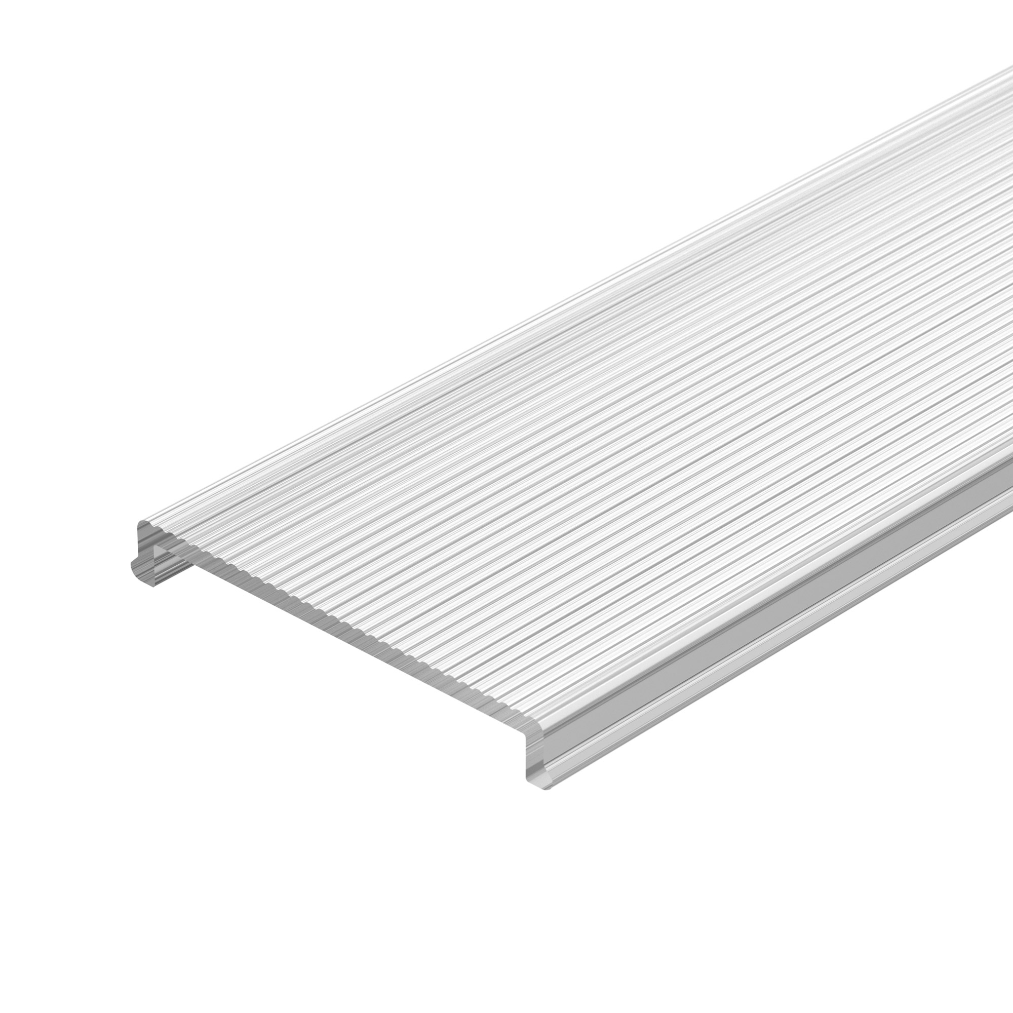 Экран ARH-POWER-W35(F)-2000 Clear-PM 017627 - Прозрачный экран PMMA (95%) для профиля POWER-W35(F). Размеры 34х2000мм. Цена за 1м.