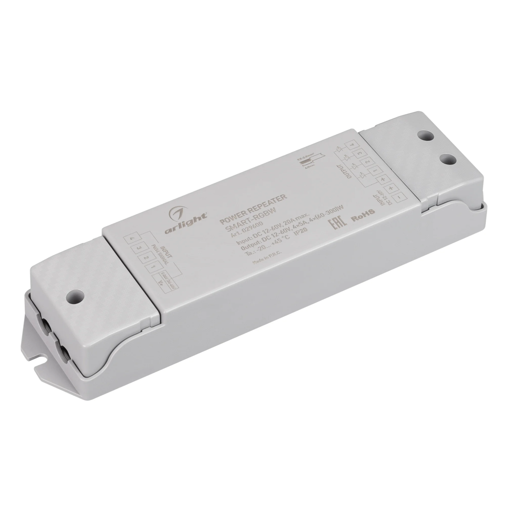 Усилитель SMART-RGBW 12-60V, 4x5A ARL