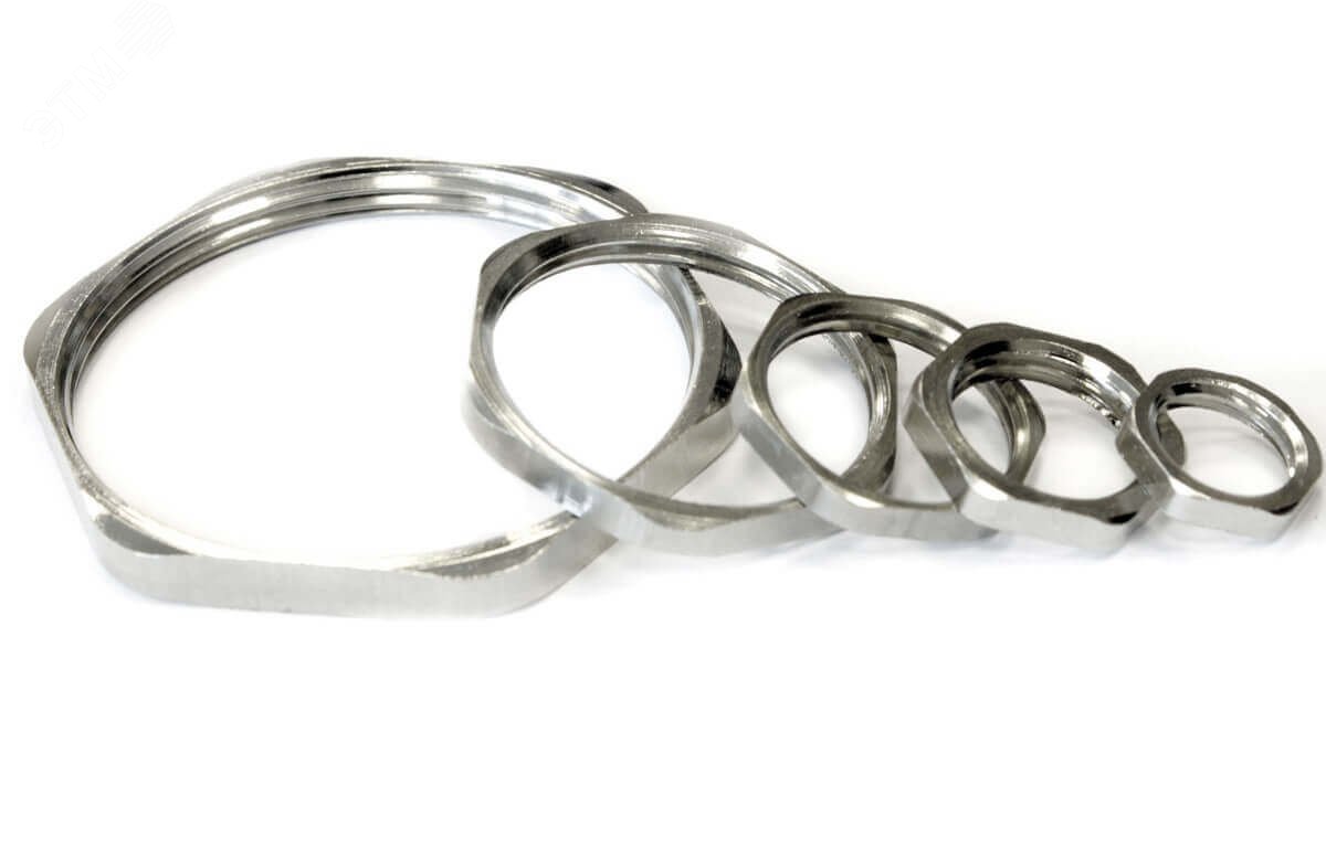 Гайка латунная ГП2Л-М 25х1.5 zeta33208