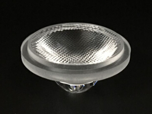 AYS35D25G - Линза для светодиода XML/5050, эфф=90%, ~25°,  D=35mm  H:16,35mm, PMMA