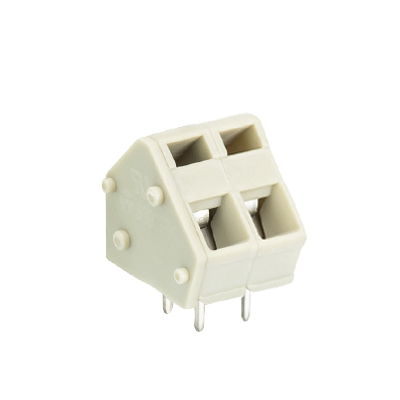 Клемма Wiecon 8191FK / 2 OB - Клеммник x2  шаг 5.0 мм 300V 16A без бок. крышки