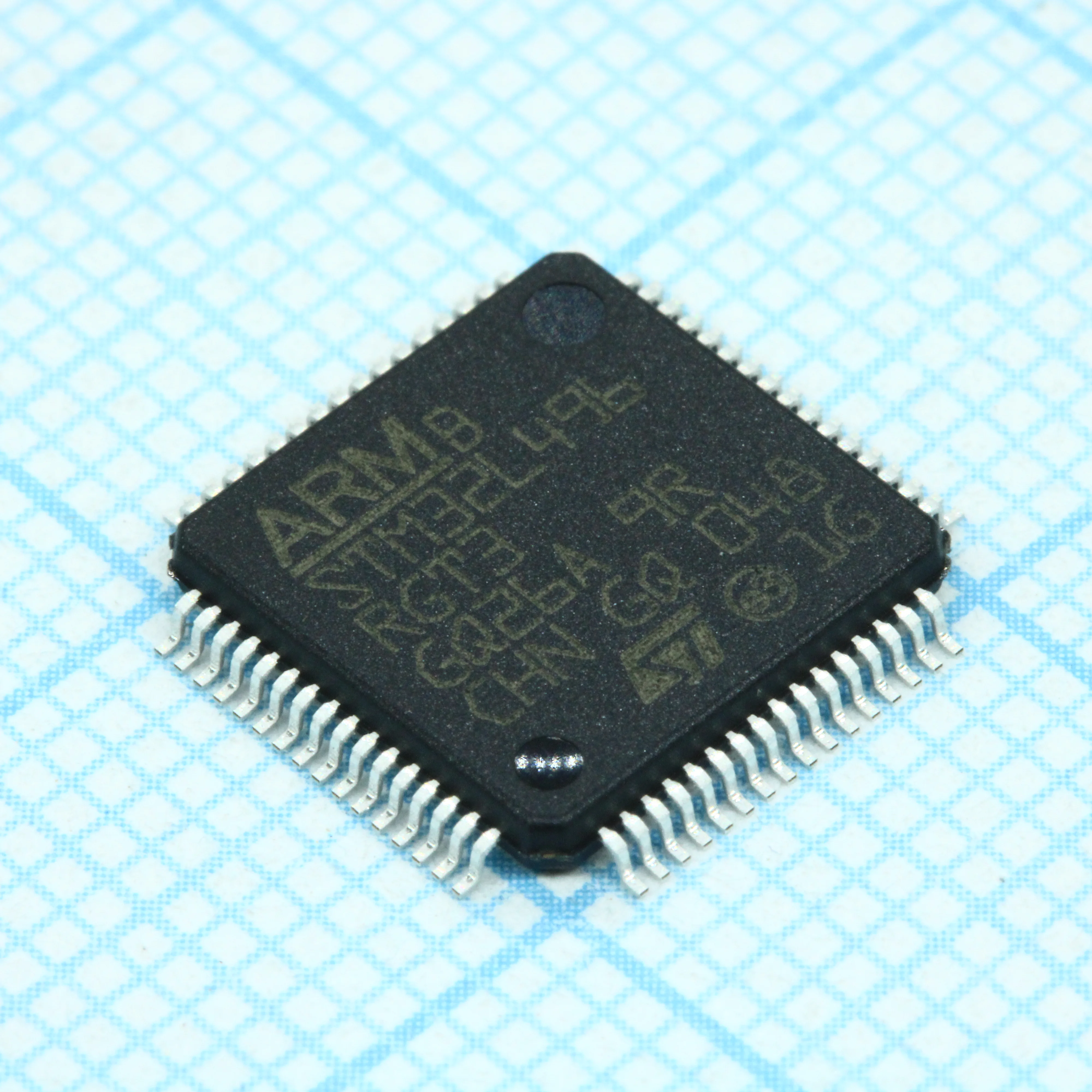 STM32L496RGT3 - Микроконтроллер STM 32-бит ядро ARM Cortex M4 RISC 1МБ Флэш-память электропитание 3.3В 64-Pin LQFP лоток