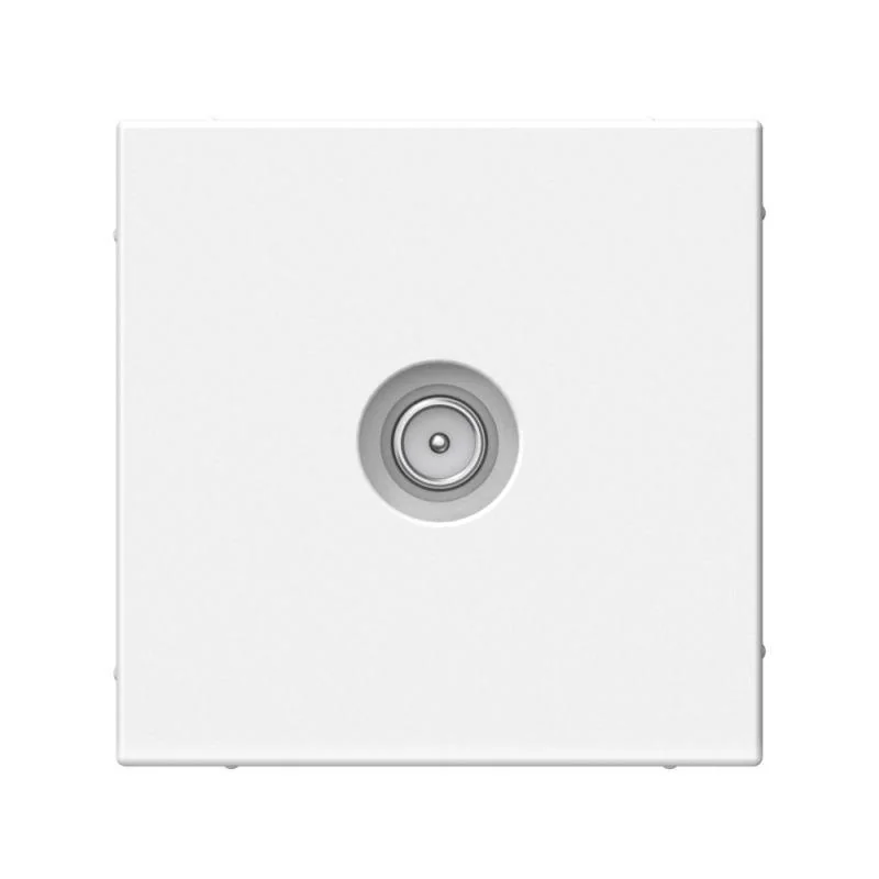 Розетка телевизионная оконечная TV ArtGallery 1дБ механизм бел. SE GAL000191