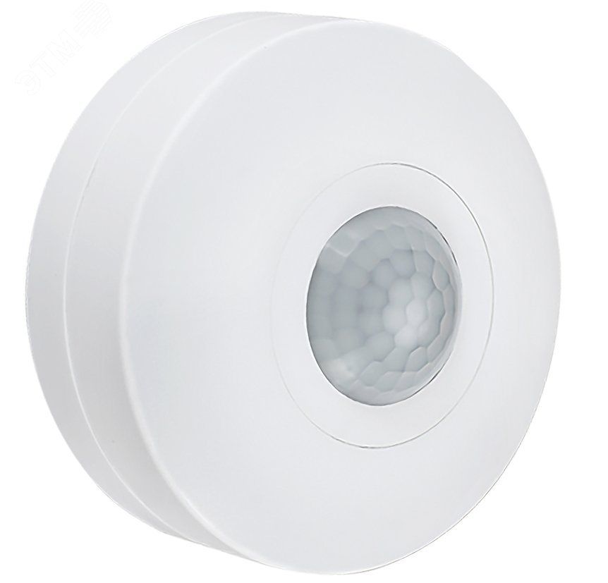 Датчик движения ДД 025 белый, 1200Вт, 360 гр.,6М,IP20, LDD11-025-1200-001