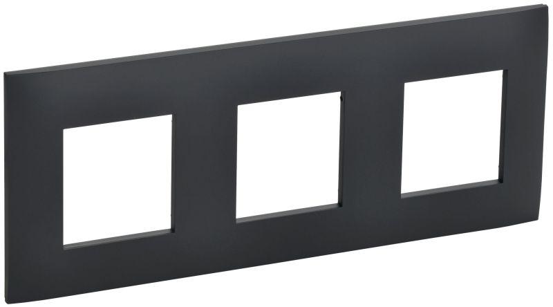 SKANDY Рамка 3-местная SK-F03G графит IEK SK-M32-K53