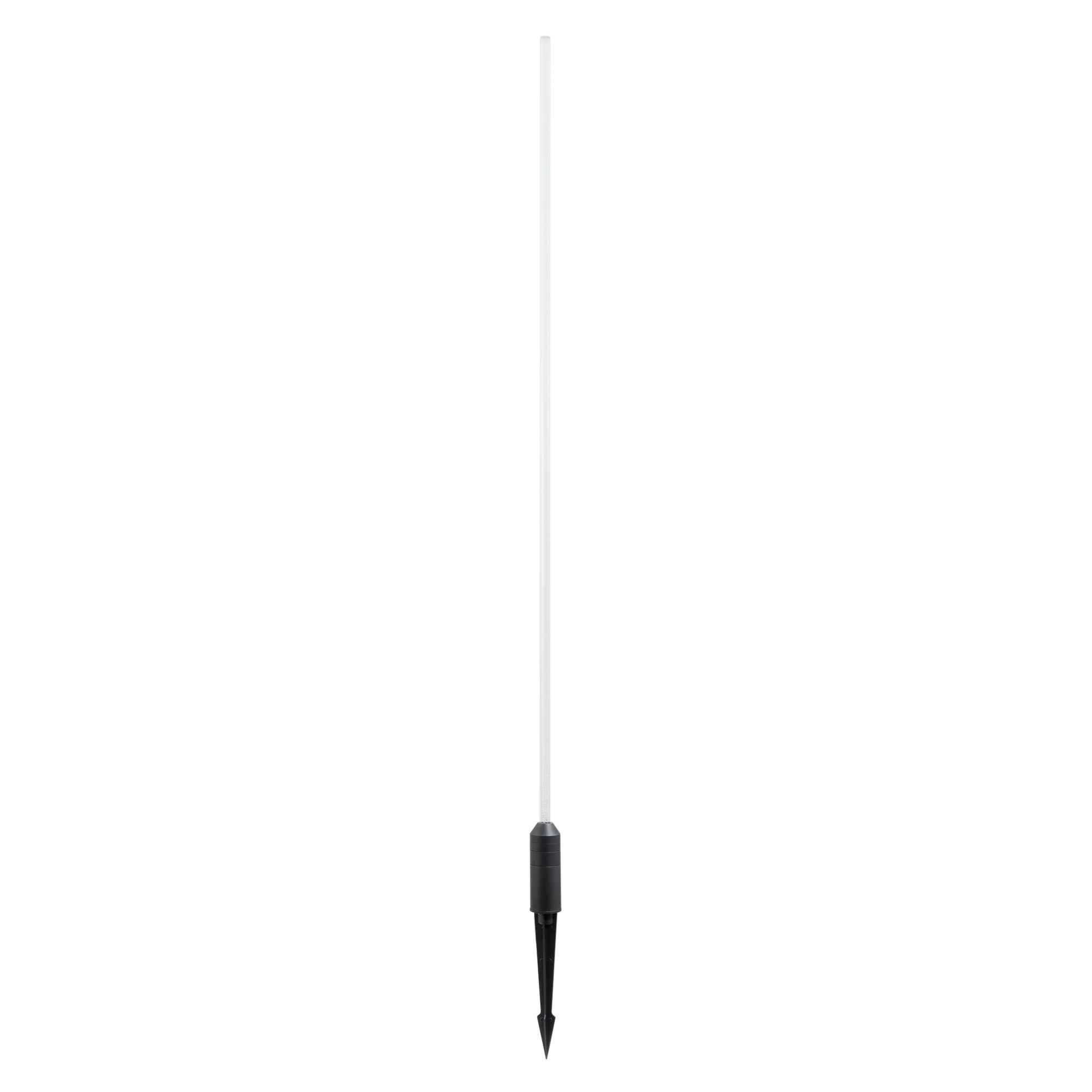 Светильник KT-CHAMPAGNE-L1200-3W Warm3000 (DG, 180 deg, 24V) 034168 - Декоративный ландшафтный светильник. Мощность 3 Вт, св. поток 40 лм, 13 лм/Вт, теплый 3000 K, CRI>80, угол 180°, напряжение питания 24 В. Темно-cерый фигурный корпус из алюминия, экран 