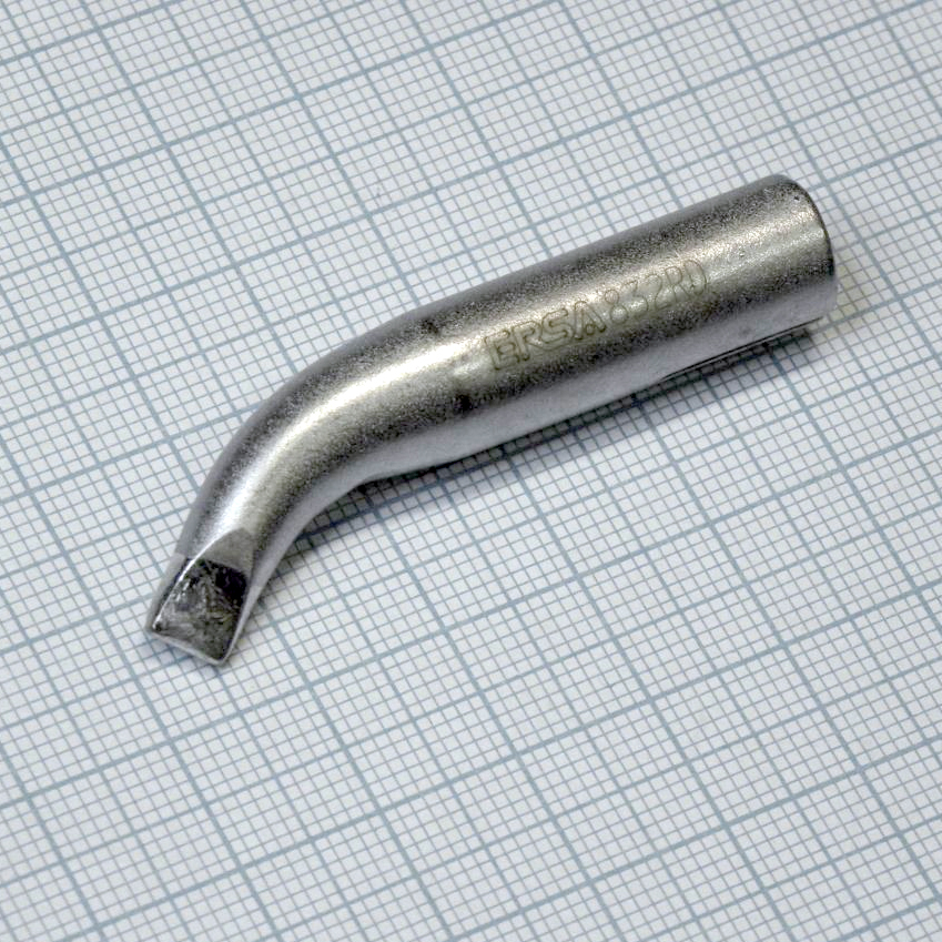 0832RD - Жало паяльное для паяльников ERSA BasicTool, ErgoTool, PowerTool, RT-80, MultiPro, MultiSprint, Multi-TC, PTC-70, ERSA 25+, ERSA 35+, клин изогнутый 5,0 мм