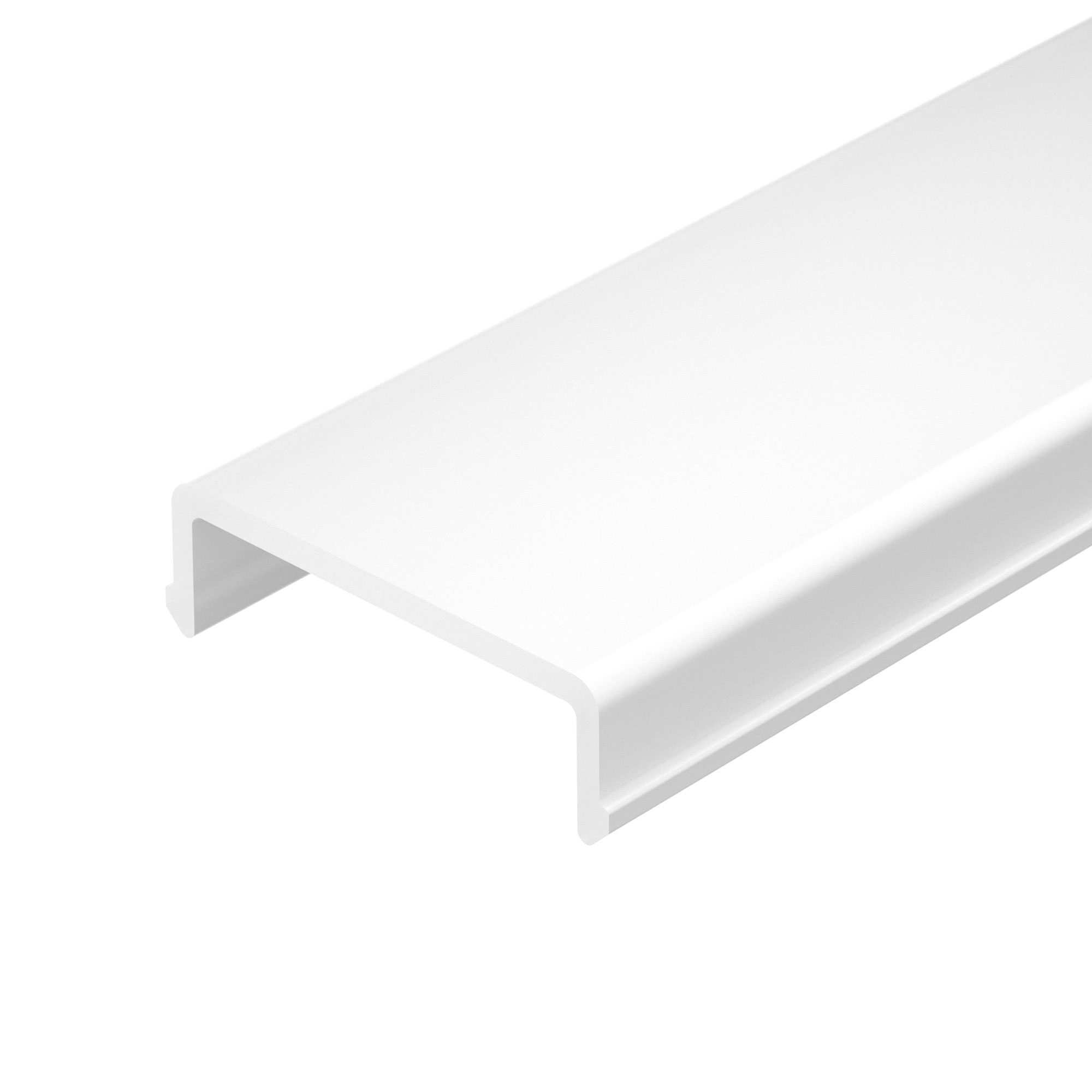 Экран SL-LINE-W20-2500 OPAL 033742 - Экран к профилю SL-LINE-25100-DUAL, SL-LINE-2522, SL-LINE-3523-F, SL-LINIA20-FANTOM. Длина 2500мм. Цена за 1м. Светопропускание 74%.