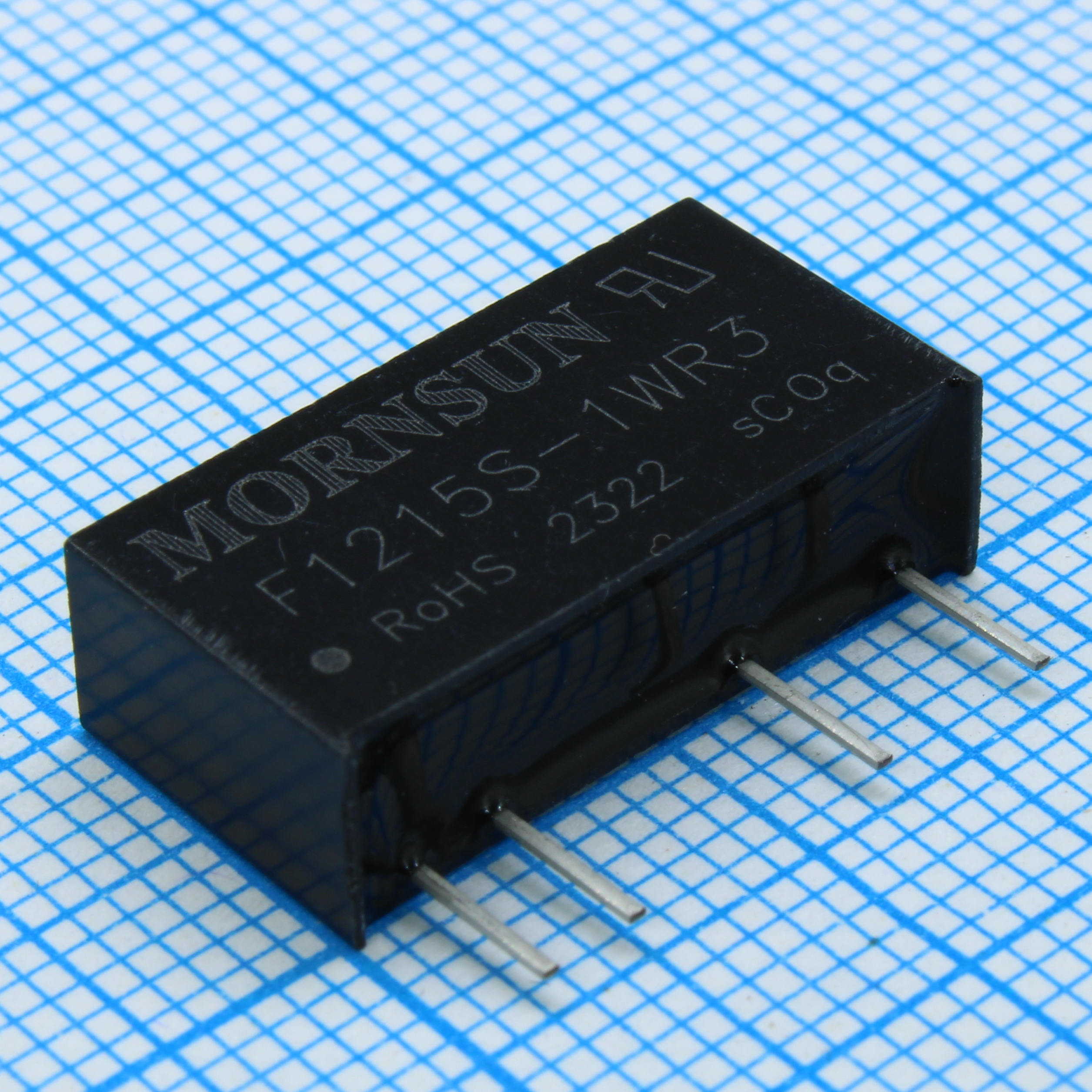 F1215S-1WR3 - Преобразователь DC/DC мощность, Вт: 1 вход 12В выход 15В