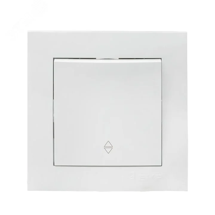 Переключатель проходной 1-кл. СП Валенсия 10А IP20 бел. PROxima EWV10-025-10
